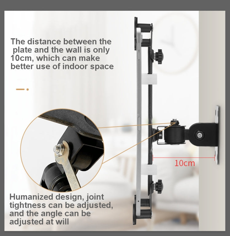GMS-02 Anti-Theft Wall Mount Tablet PC Bracket - Lazy Bracket by PMC TechLife | Online Shopping South Africa | PMC TechLife