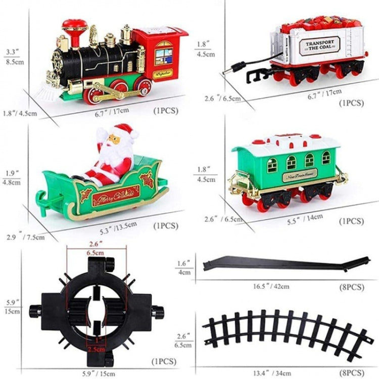 Electric Christmas Train Tree Decoration Rail Car Model(238-9) - Model Toys by PMC Jewellery | Online Shopping South Africa | PMC Jewellery