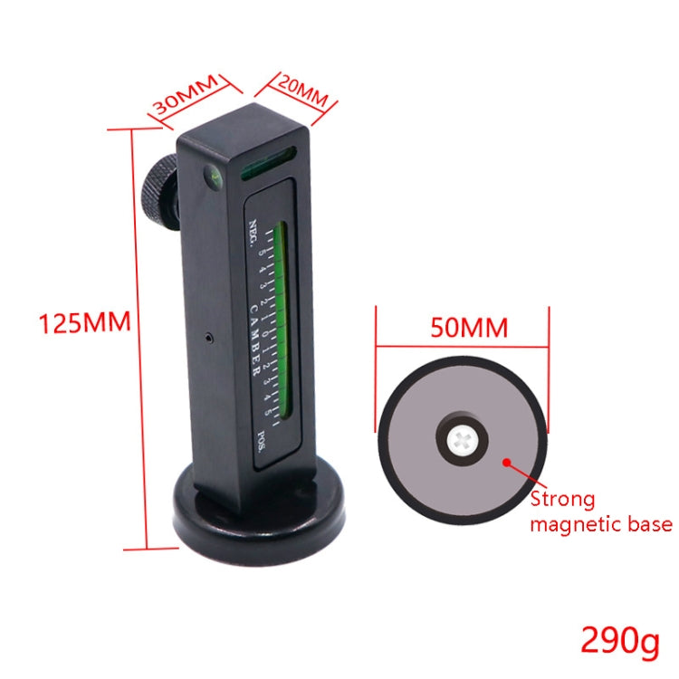 Automotive Four-Wheel Positioning Magnetic Level(Black) - Tire Pressure Gauges by PMC TechLife | Online Shopping South Africa | PMC TechLife