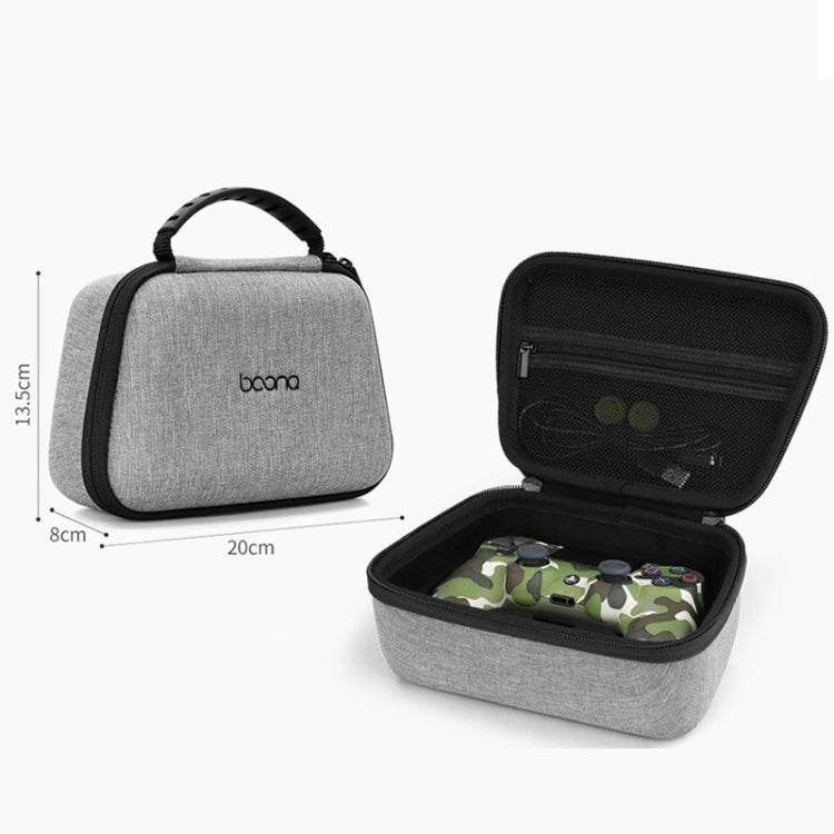 Baona EVA Hard Shell Gamepad Storage Bag For PS5 / PS4 / Xbox / Switch Pro, Style: Single-layer Gray - Bags by Baona | Online Shopping South Africa | PMC TechLife | Buy Now Pay Later Mobicred