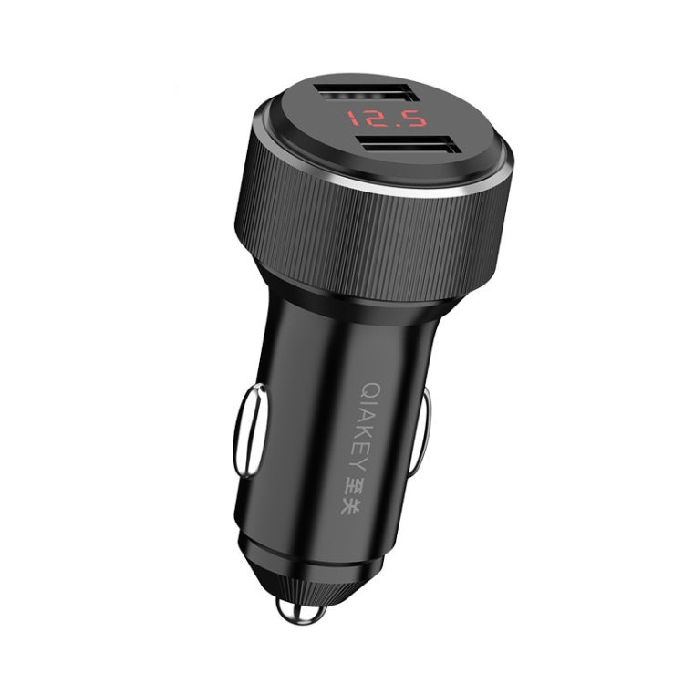 QIAKEY TM313 Dual Port Fast Charge Car Charger - Car Charger by QIAKEY | Online Shopping South Africa | PMC Jewellery