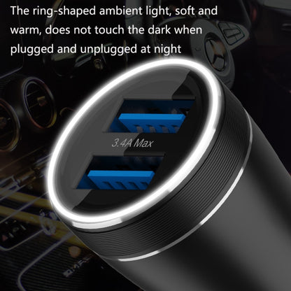 QIAKEY BK919 Dual Ports Fast Charge Car Charger - Car Charger by QIAKEY | Online Shopping South Africa | PMC Jewellery