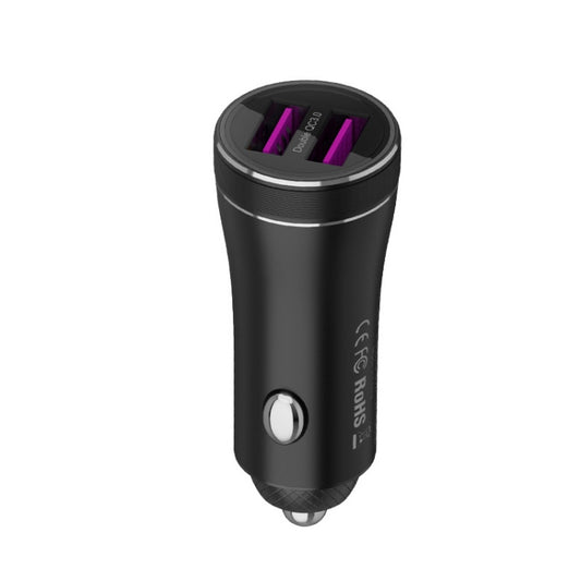 QIAKEY BK928 Dual Ports Fast Charge Car Charger - Car Charger by QIAKEY | Online Shopping South Africa | PMC Jewellery | Buy Now Pay Later Mobicred