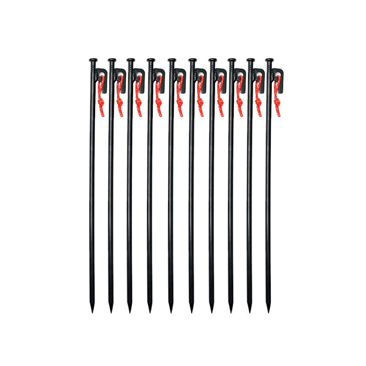 10 PCS 40cm Outdoor Camping Windproof Fixed Canopy Ground Nails - Tents & Accessories by PMC Jewellery | Online Shopping South Africa | PMC Jewellery