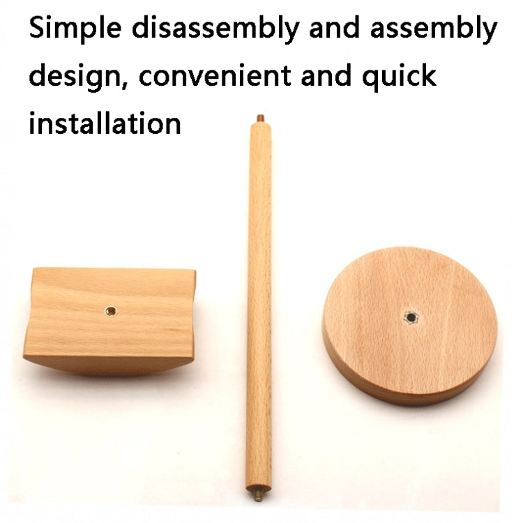 AM-EJZJ001 Desktop Solid Wood Headset Display Stand, Style: E - Anti-lost & Holder by PMC TechLife | Online Shopping South Africa | PMC TechLife