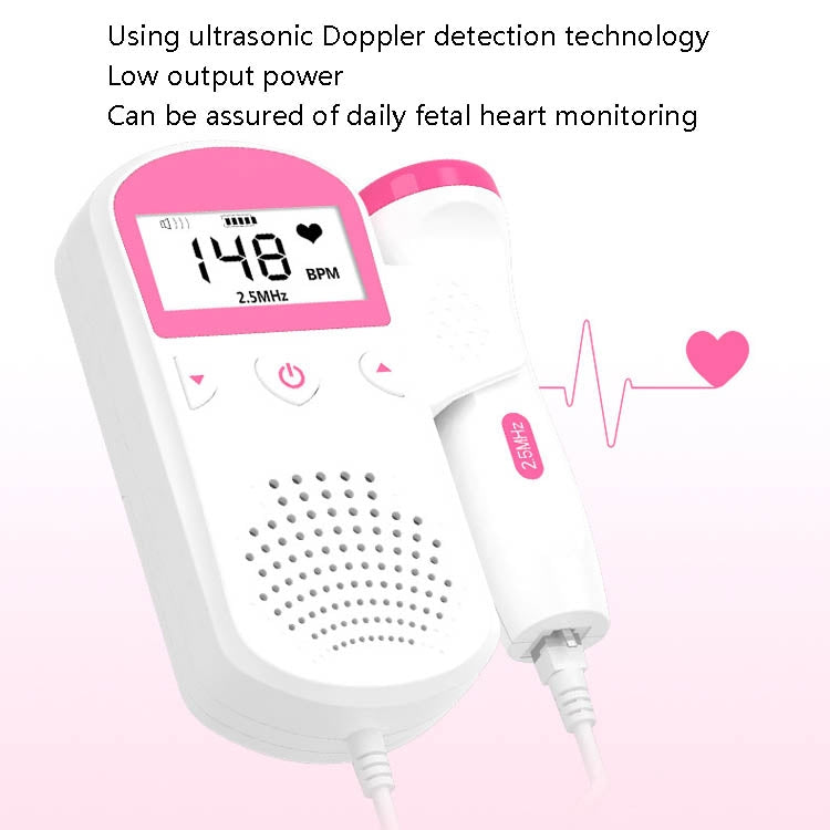 Pregnant Women Home Fetal Heart Rate Monitor(English Version U3-02) - Heart Rate Monitoring by PMC Jewellery | Online Shopping South Africa | PMC Jewellery