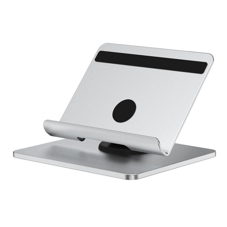 Aluminum Alloy Folding Tablet Bracket(Bright Silver) - Desktop Holder by PMC Jewellery | Online Shopping South Africa | PMC Jewellery