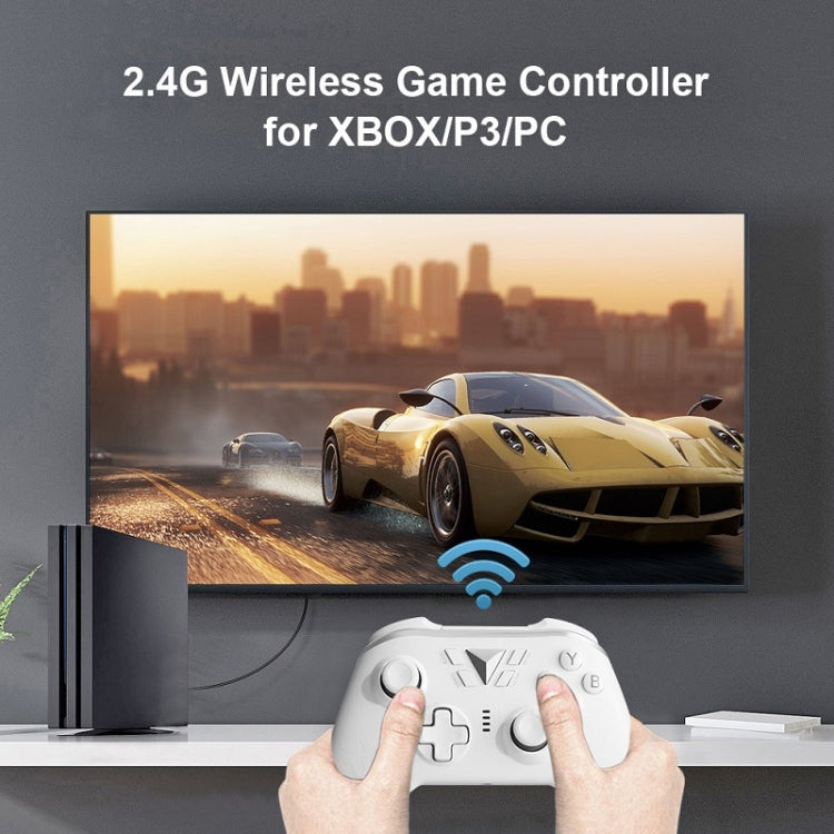 M-1 2.4G Wireless Drive-Free Gamepad For XBOX ONE / PS3 / PC(Black) - Gamepad by PMC TechLife | Online Shopping South Africa | PMC TechLife