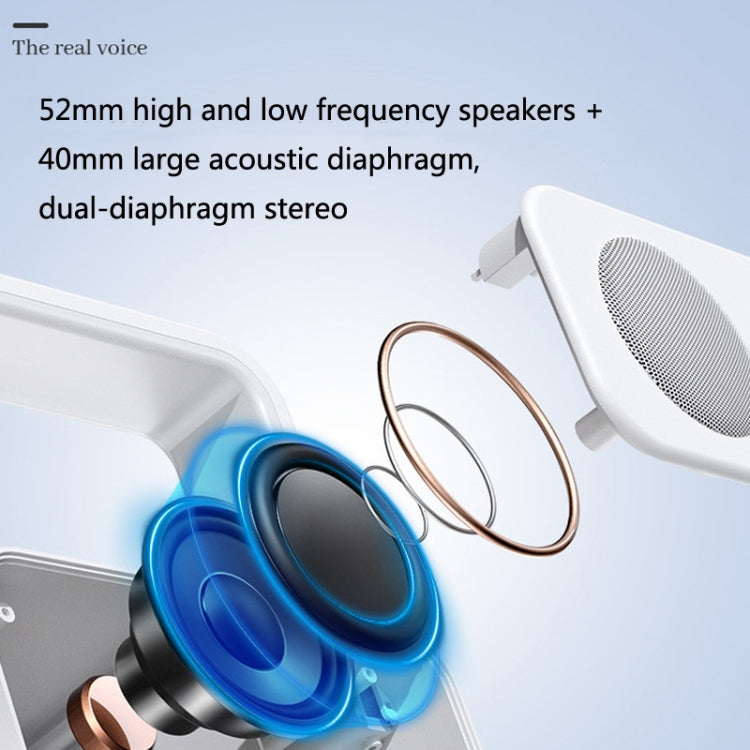 WH-J08 Home Portable Mini Bluetooth Speaker with Night Light Basic Style - Desktop Speaker by PMC TechLife | Online Shopping South Africa | PMC TechLife