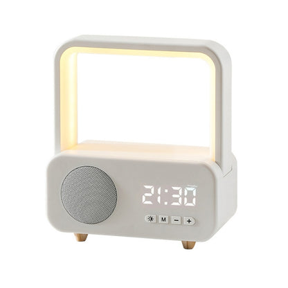 WH-J08 Home Portable Mini Bluetooth Speaker with Night Light Clock Style - Desktop Speaker by PMC Jewellery | Online Shopping South Africa | PMC Jewellery