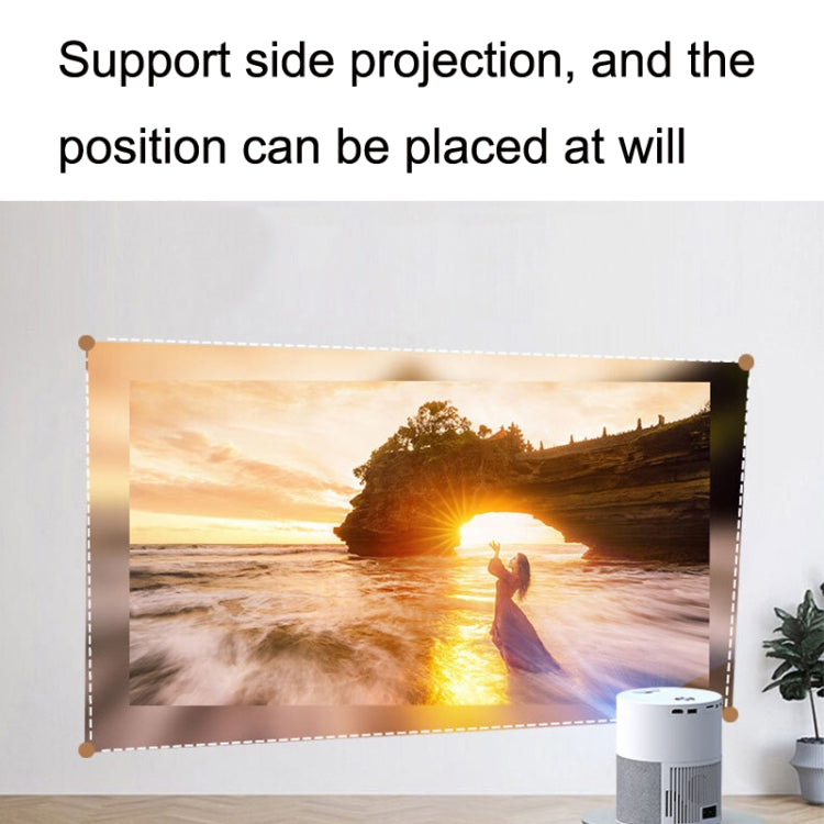 M1 Home Commercial LED Smart HD Projector, Specification: US Plug(Intelligent WIFI Android Version) - LED Projector by PMC TechLife | Online Shopping South Africa | PMC TechLife