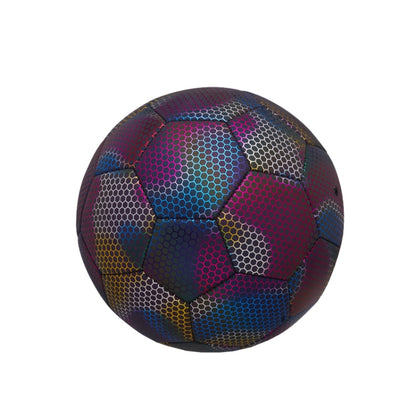 MILACHIC Night Light Football PU Opera Sewed School Training Football(No.4 Reflective Colorful Light Version 5055) - Balls by MILACHIC | Online Shopping South Africa | PMC Jewellery | Buy Now Pay Later Mobicred