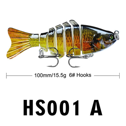 2 PCS PROBEROS HS001 10cm 15.5g Road Sub-Fish Bait Plastic Hard Bait(A) - Fishing Lures by PMC Jewellery | Online Shopping South Africa | PMC Jewellery