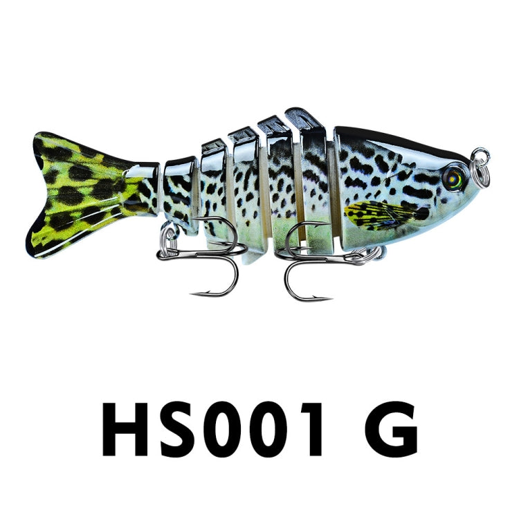 2 PCS PROBEROS HS001 10cm 15.5g Road Sub-Fish Bait Plastic Hard Bait(G) - Fishing Lures by PMC TechLife | Online Shopping South Africa | PMC TechLife