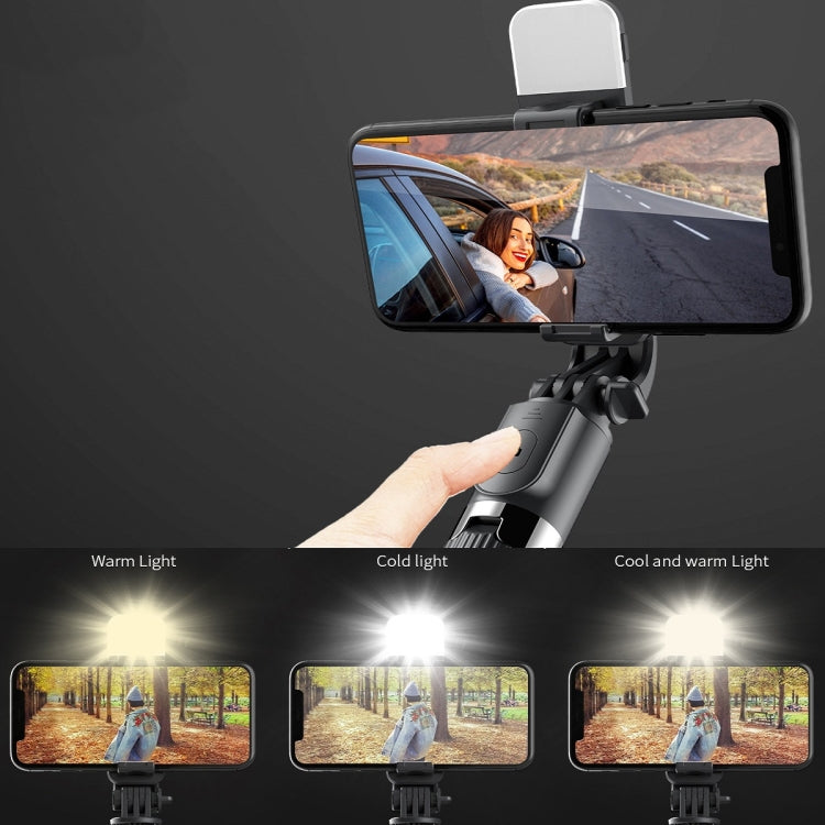 L03S Bluetooth Fill Light Tripod Integrated Selfie Stick(Black) - Selfie Sticks by PMC TechLife | Online Shopping South Africa | PMC TechLife | Buy Now Pay Later Mobicred