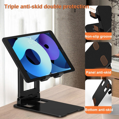 Desktop Foldable Liftable Anti-Skid Mobile Phone And Tablet Stand(White) - Desktop Holder by PMC Jewellery | Online Shopping South Africa | PMC Jewellery