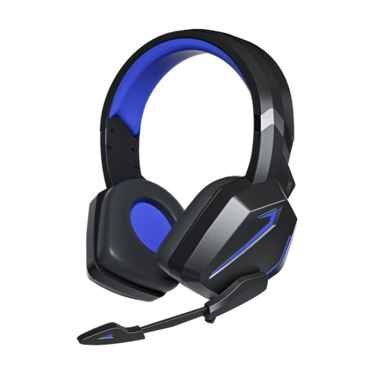 Soyto SY-G20 RGB Dual Streamer Gaming Computer Headset, Style: Non-luminous Version (Black Blue) - Multimedia Headset by Soyto | Online Shopping South Africa | PMC Jewellery