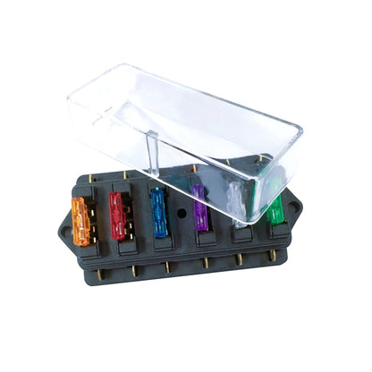 F458-Z Direct 6-Way Fuse Holder Car DC Modification Insurance Box - Fuse by PMC Jewellery | Online Shopping South Africa | PMC Jewellery