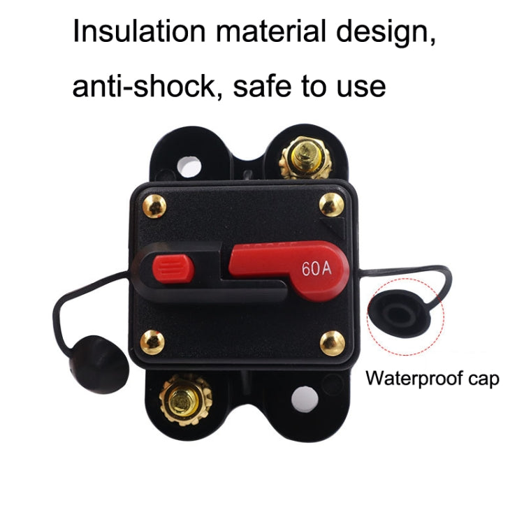 CB2 Car RV Yacht Audio Modification Automatic Circuit Breaker Switch, Specification: 150A - Fuse by PMC TechLife | Online Shopping South Africa | PMC TechLife