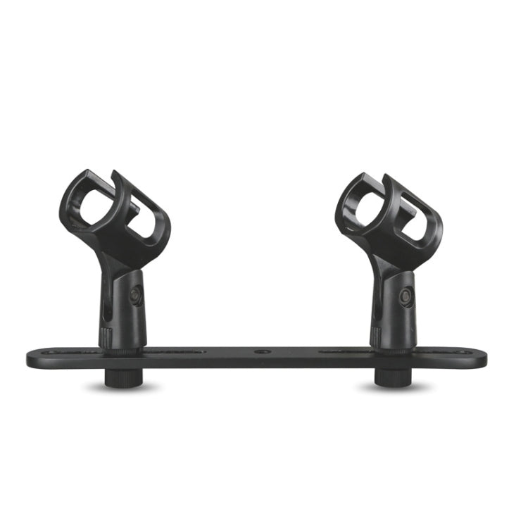 A16 Double-headed  Microphone Clip Aluminum Pole Microphone Accessories - Microphone by PMC TechLife | Online Shopping South Africa | PMC TechLife