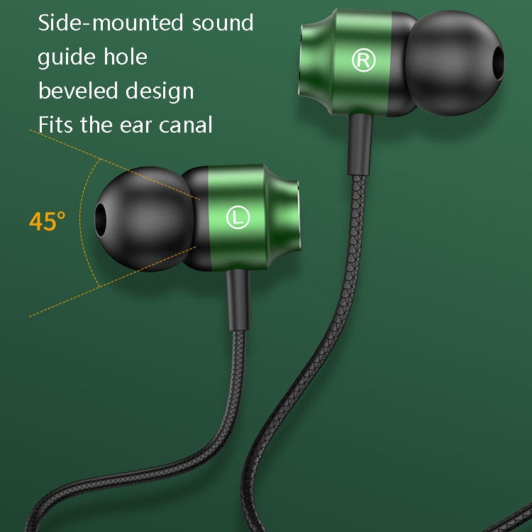 TS902 Metal In-Ear USB-C / Type-C Game Earphone, Cable Length: 1.2m(Red) - Type-C Earphone by PMC TechLife | Online Shopping South Africa | PMC TechLife