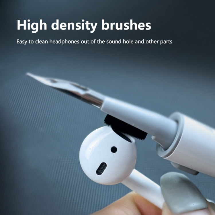 Q5 Bluetooth Earphone Telescopic Cleaning Pen Brush(White) - Other Accessories by PMC TechLife | Online Shopping South Africa | PMC TechLife