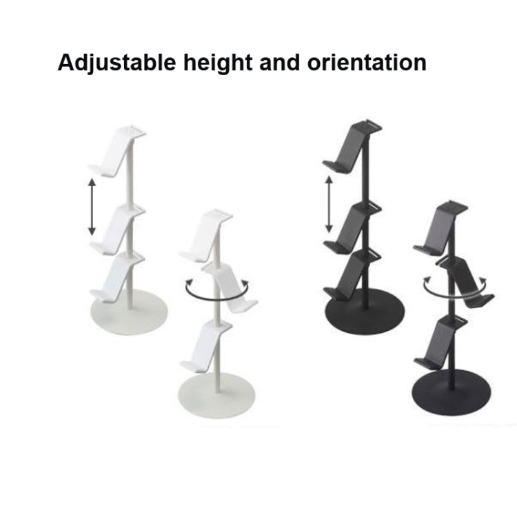 Gamepad Storage Rack Desktop Headphone Storage Rack, Color:  3 Floors White - Holder by PMC TechLife | Online Shopping South Africa | PMC TechLife