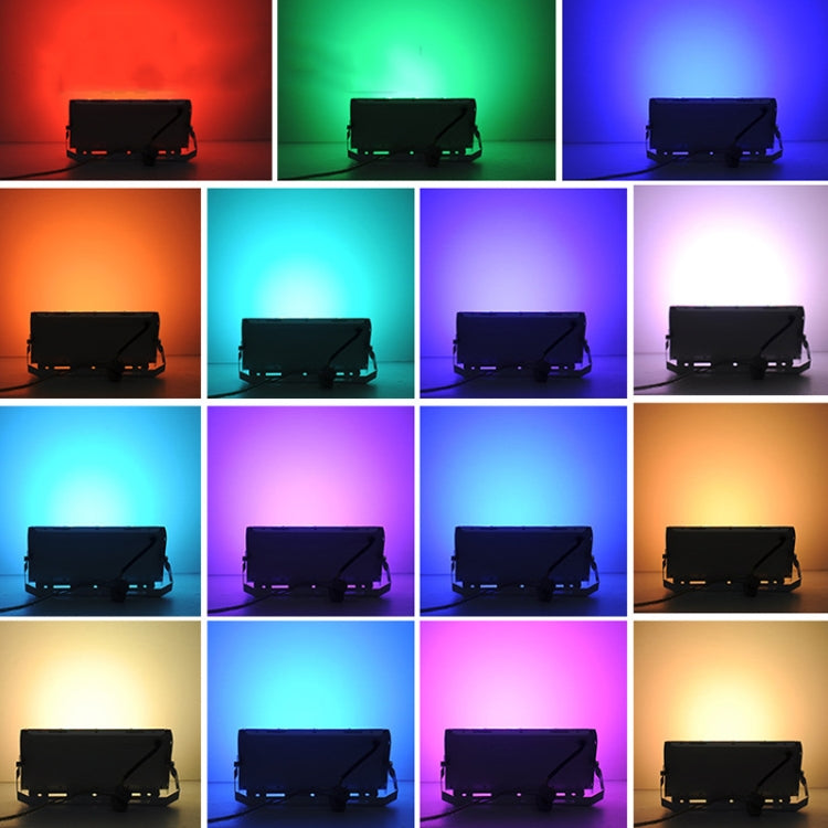 50W LED RGB Waterproof Ultra-light Outdoor Flood Light with Remote Control - Floodlights by PMC TechLife | Online Shopping South Africa | PMC TechLife
