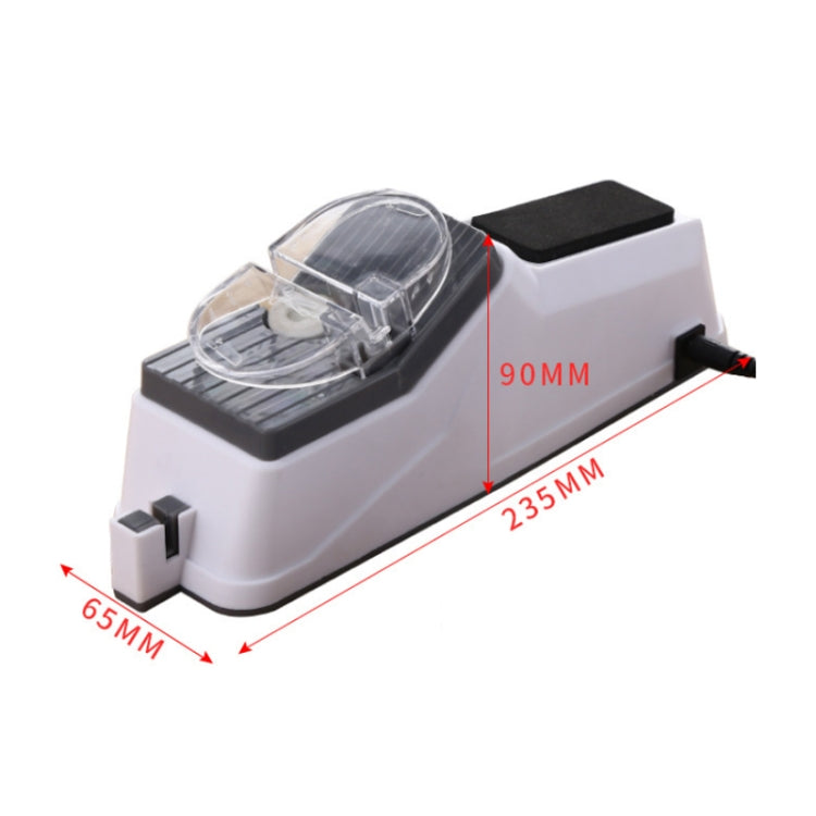 JJ-1 Kitchen Electric Double Sided Knife Sharpener, Specification: USB Plug - Knife Sharpener by PMC TechLife | Online Shopping South Africa | PMC TechLife