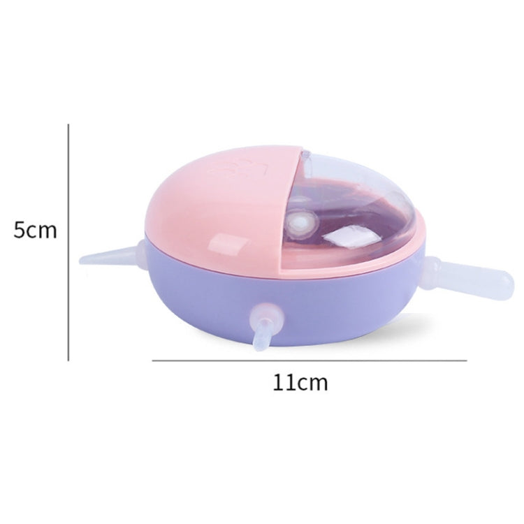 Multi-Mouth Pet Self-sucking Milk Bowl Feeders(Purple) - Food Bowls by PMC Jewellery | Online Shopping South Africa | PMC Jewellery