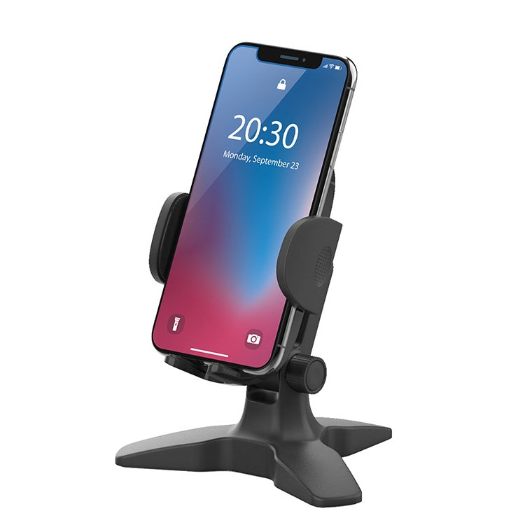 Portable Triangle Mobile Phone Bracket Live Broadcast Bracket(Black) - Desktop Holder by PMC TechLife | Online Shopping South Africa | PMC TechLife