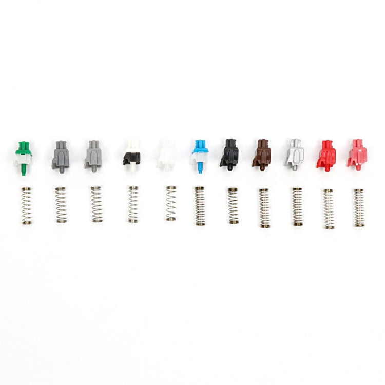 10PCS Cherry Shaft MX Switch Linear Mute Keyboard Shaft, Color: Mute Red Shaft - Other by PMC TechLife | Online Shopping South Africa | PMC TechLife