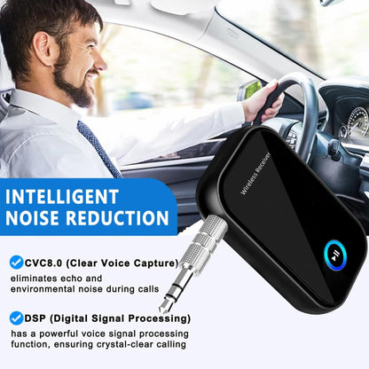 Car Bluetooth 5.0 Audio Receiver 3.5mm Bluetooth Converter - Bluetooth Adapters by PMC Jewellery | Online Shopping South Africa | PMC Jewellery