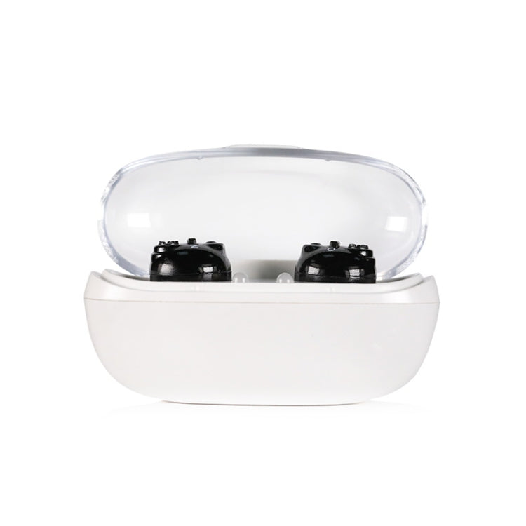 Magnetic Charge Dual-unit Sound Collector, Specification: EU Plug(Black) - Hearing Aids by PMC TechLife | Online Shopping South Africa | PMC TechLife