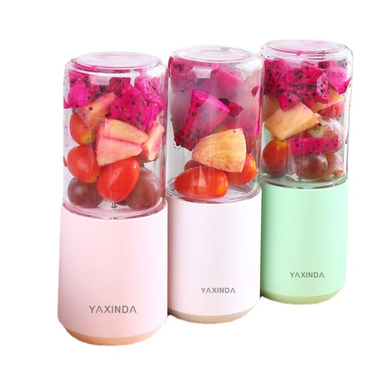 YAXINDA Mini Juicer Portable Home Dormitory USB Fruit And Vegetable Machine(Pink) - Electric juicers by PMC Jewellery | Online Shopping South Africa | PMC Jewellery