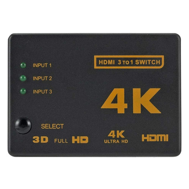 5 PCS/Set 4K 3 into 1 out HDMI Switcher With Remote Control - Switch by PMC Jewellery | Online Shopping South Africa | PMC Jewellery