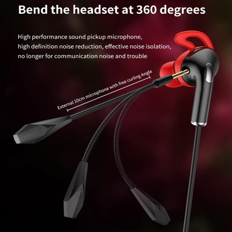 3.5mm Interface Mobile Phone Wire Control Headphones(Black) - Normal Style Earphone by PMC TechLife | Online Shopping South Africa | PMC TechLife