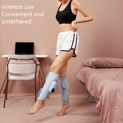 Home Constant Temperature Wireless Leg Massage, Style: Pink Single Hot Compress+Air Pressure - Massage & Relaxation by PMC Jewellery | Online Shopping South Africa | PMC Jewellery