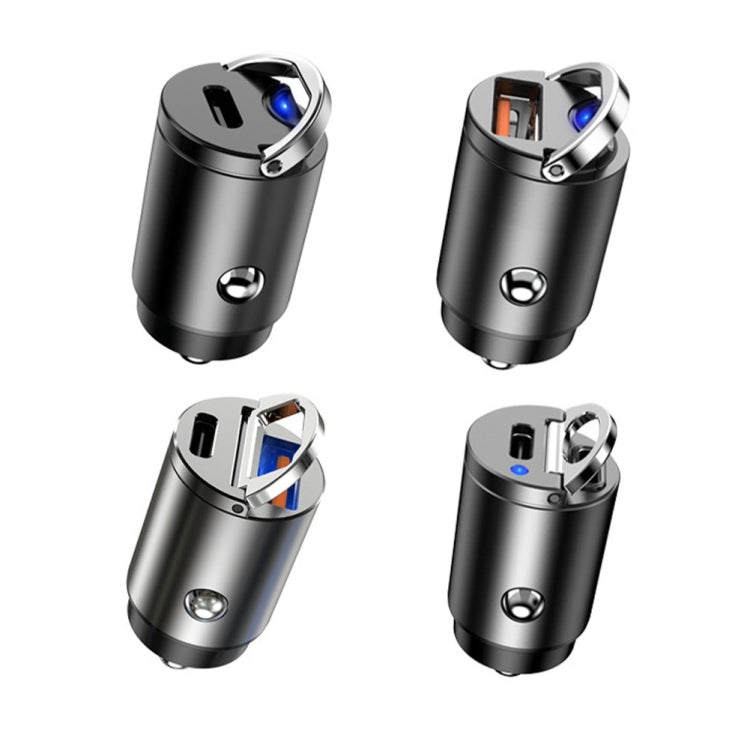 Car Fast Charge One Drag Two Cigarette Conversion Plugs, Model: PD+PD(Tarnish) - Car Charger by PMC Jewellery | Online Shopping South Africa | PMC Jewellery