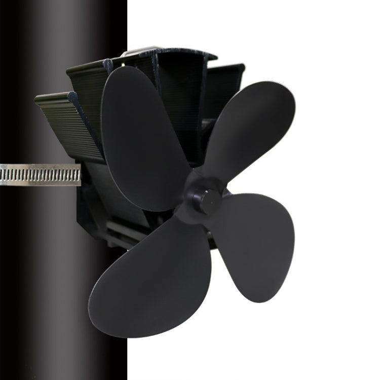 YL603 Thermodynamic Magnetless Wall Mounted Fireplace Fan(Black) - Fireplace Fan by PMC TechLife | Online Shopping South Africa | PMC TechLife | Buy Now Pay Later Mobicred