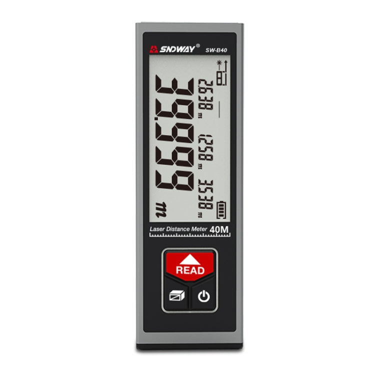SNDWAY SW-B40 Laser Rangefinder Infrared Measuring Ruler, Style: 40m Precision Version - free shipping - PMC TechLife - Order now!