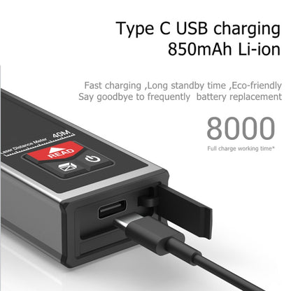 SNDWAY SW-BT40 Laser Rangefinder Infrared Measuring Ruler, Style: 40m Bluetooth Version - Laser Rangefinder by SNDWAY | Online Shopping South Africa | PMC Jewellery | Buy Now Pay Later Mobicred