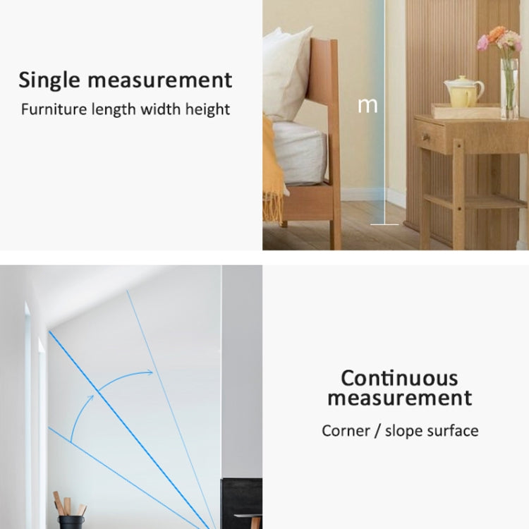 SNDWAY SW-BT40 Laser Rangefinder Infrared Measuring Ruler, Style: 40m Bluetooth Version - free shipping - PMC TechLife - Order now!
