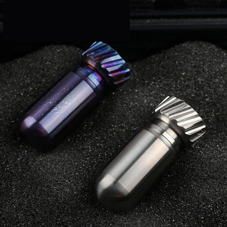 Portable Pure Titanium Mini Waterproof Warehouse Sealed Jar Pill Box, Color: Primary Color - free shipping - PMC TechLife - Order now!
