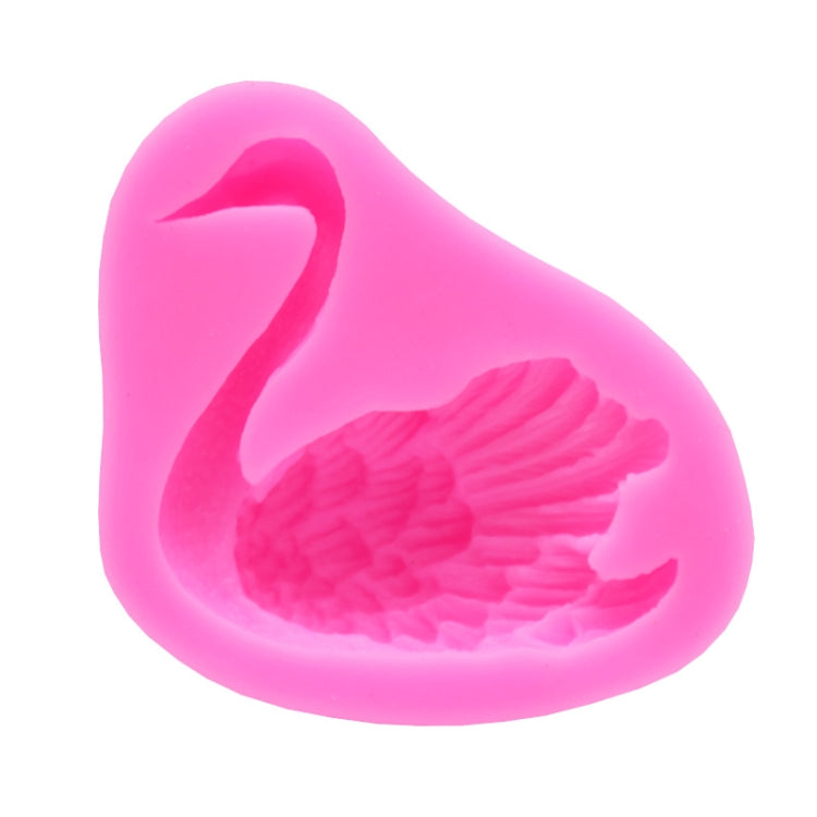 2 PCS Swan Baking Silicone Mould Cake Decorating Mould(Pink) - Food Molds by PMC TechLife | Online Shopping South Africa | PMC TechLife | Buy Now Pay Later Mobicred