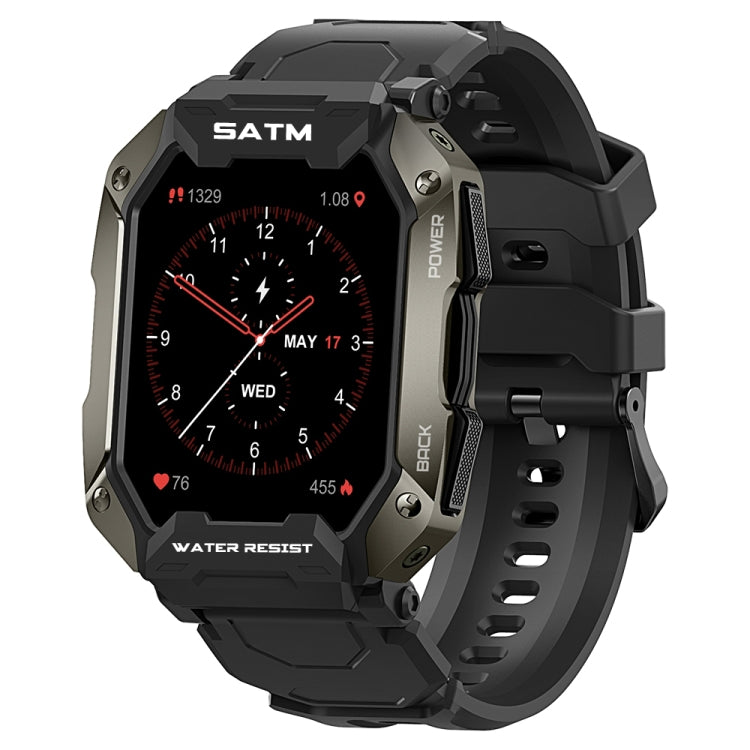 SATM M1 Outdoor Waterproof Bluetooth Smart Watch(Black) - Smart Watches by PMC TechLife | Online Shopping South Africa | PMC TechLife | Buy Now Pay Later Mobicred