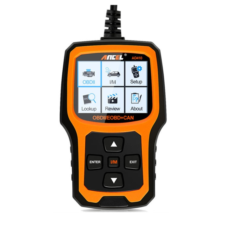 ANCEL AD410 OBD2 Car Universal Auto Diagnostic Scanner - Code Readers & Scan Tools by PMC TechLife | Online Shopping South Africa | PMC TechLife