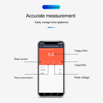 SINOTIMER WDS688 Smart WiFi Single-Phase Power Meter Mobile APP Home Rail Meter 5-60A 230V - Current & Voltage Tester by SINOTIMER | Online Shopping South Africa | PMC Jewellery | Buy Now Pay Later Mobicred