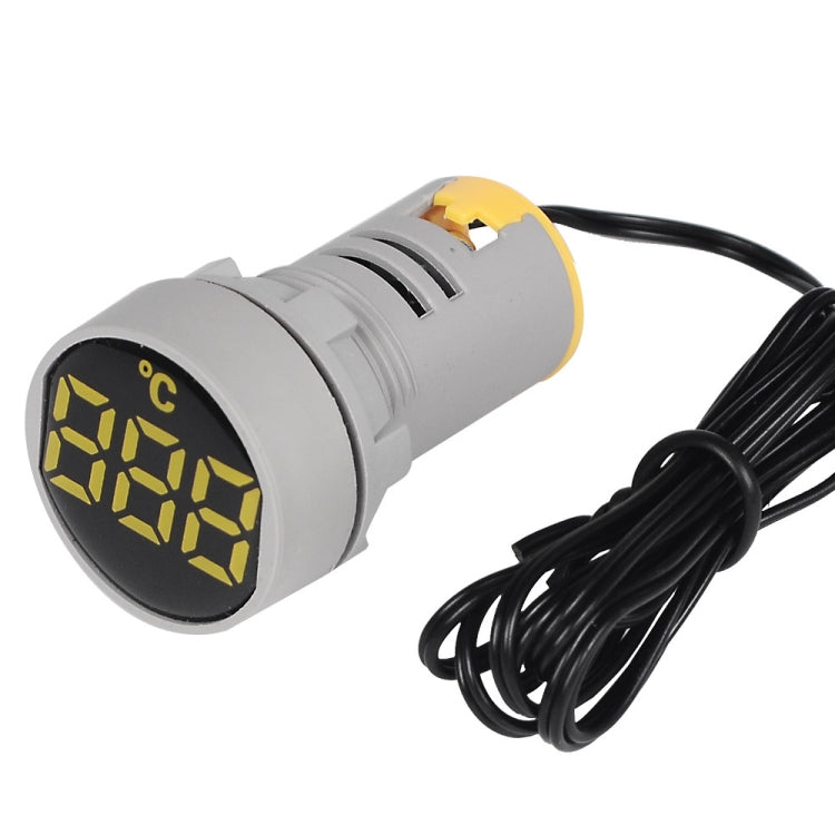 SINOTIMER -20-199 Degrees Celsius Small Temperature Display Indicator(ST16C-05 Yellow) - Thermostat & Thermometer by SINOTIMER | Online Shopping South Africa | PMC TechLife | Buy Now Pay Later Mobicred