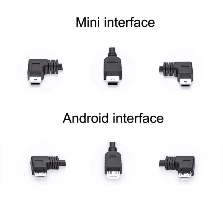 2 PCS USB Car Charge 12V To 5V Navigation Instrument Reduction Line(Android Straight Head) - DIY Modified Charger by PMC Jewellery | Online Shopping South Africa | PMC Jewellery